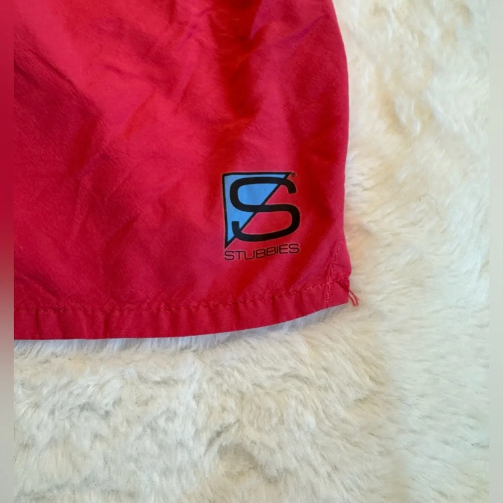 MINT VINTAGE 80s RARE Red Men’s Track Shorts